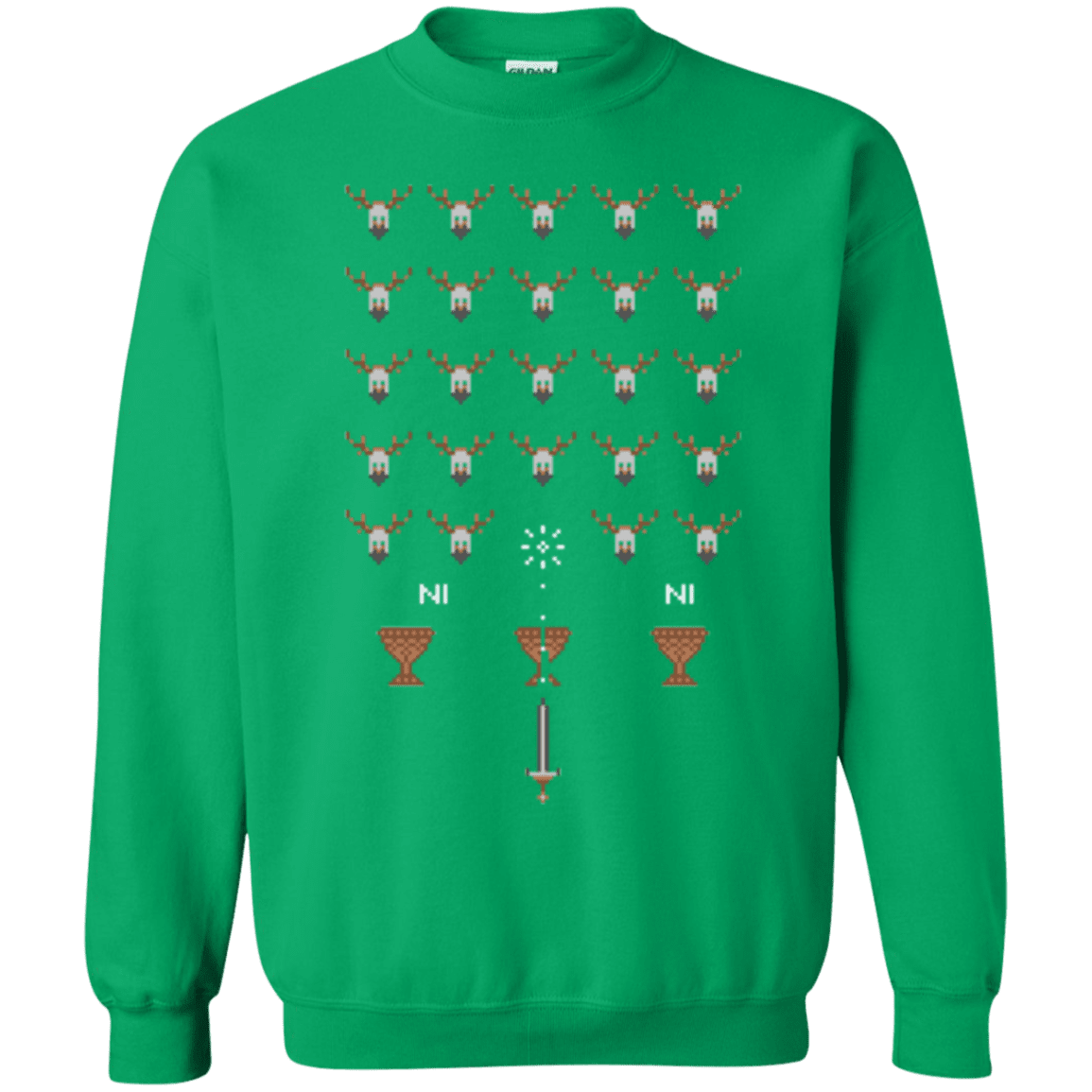 Sweatshirts Irish Green / Small Space NI Invaders Crewneck Sweatshirt