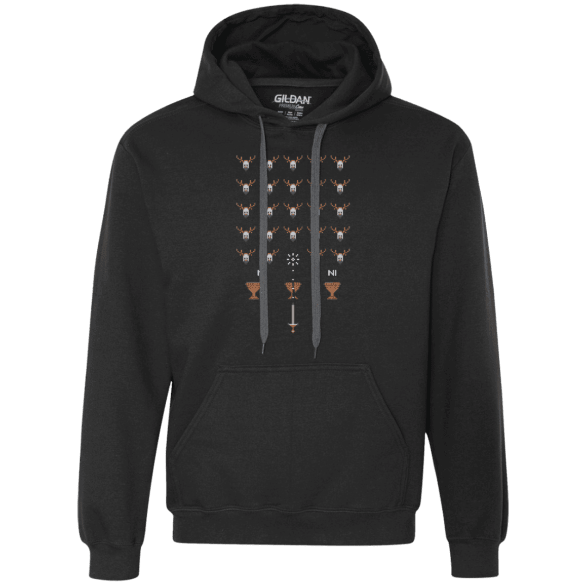Sweatshirts Black / Small Space NI Invaders Premium Fleece Hoodie
