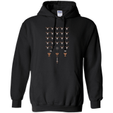 Sweatshirts Black / Small Space NI Invaders Pullover Hoodie