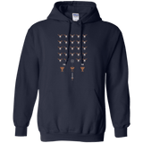 Sweatshirts Navy / Small Space NI Invaders Pullover Hoodie