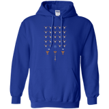 Sweatshirts Royal / Small Space NI Invaders Pullover Hoodie