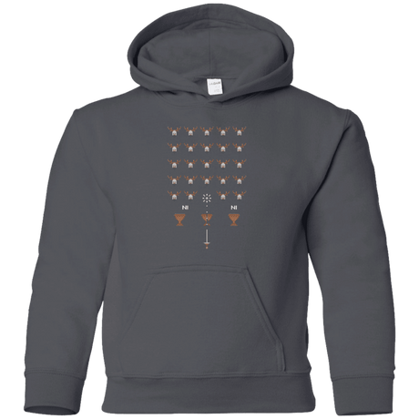 Sweatshirts Charcoal / YS Space NI Invaders Youth Hoodie