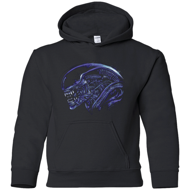 Sweatshirts Black / YS Space Nightmare Purple Youth Hoodie