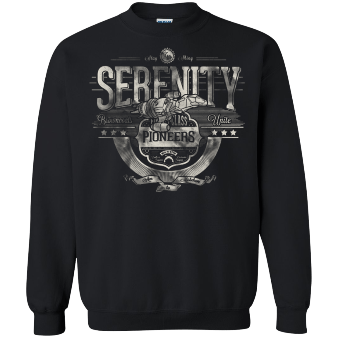 Sweatshirts Black / Small Space Pioneers Crewneck Sweatshirt