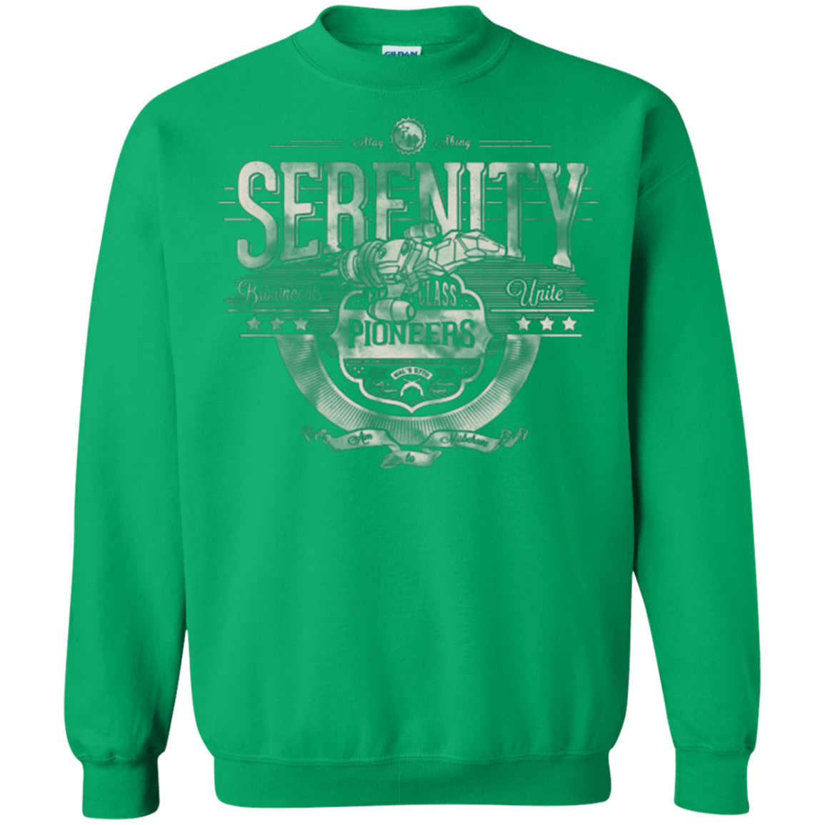 Sweatshirts Irish Green / Small Space Pioneers Crewneck Sweatshirt