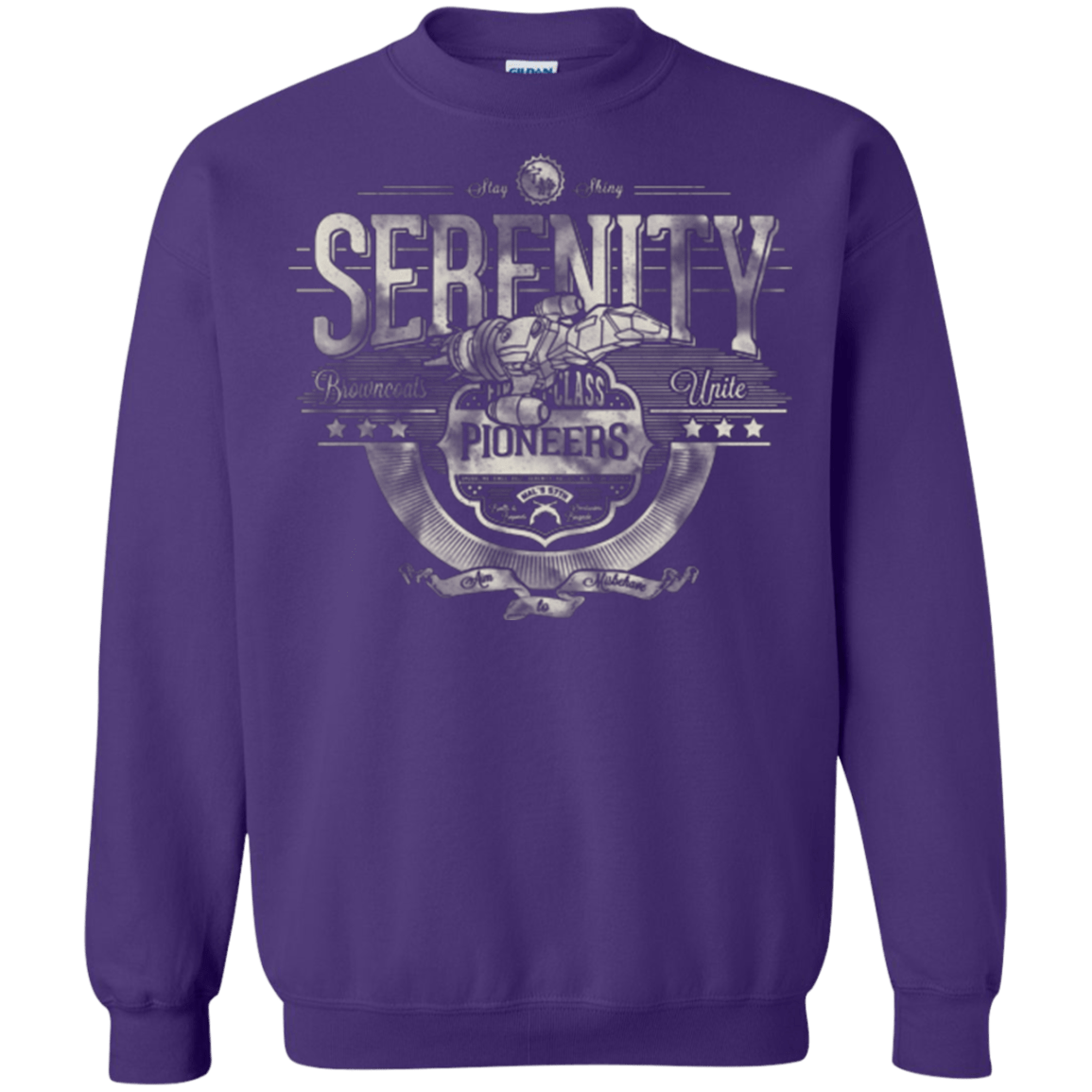 Sweatshirts Purple / Small Space Pioneers Crewneck Sweatshirt