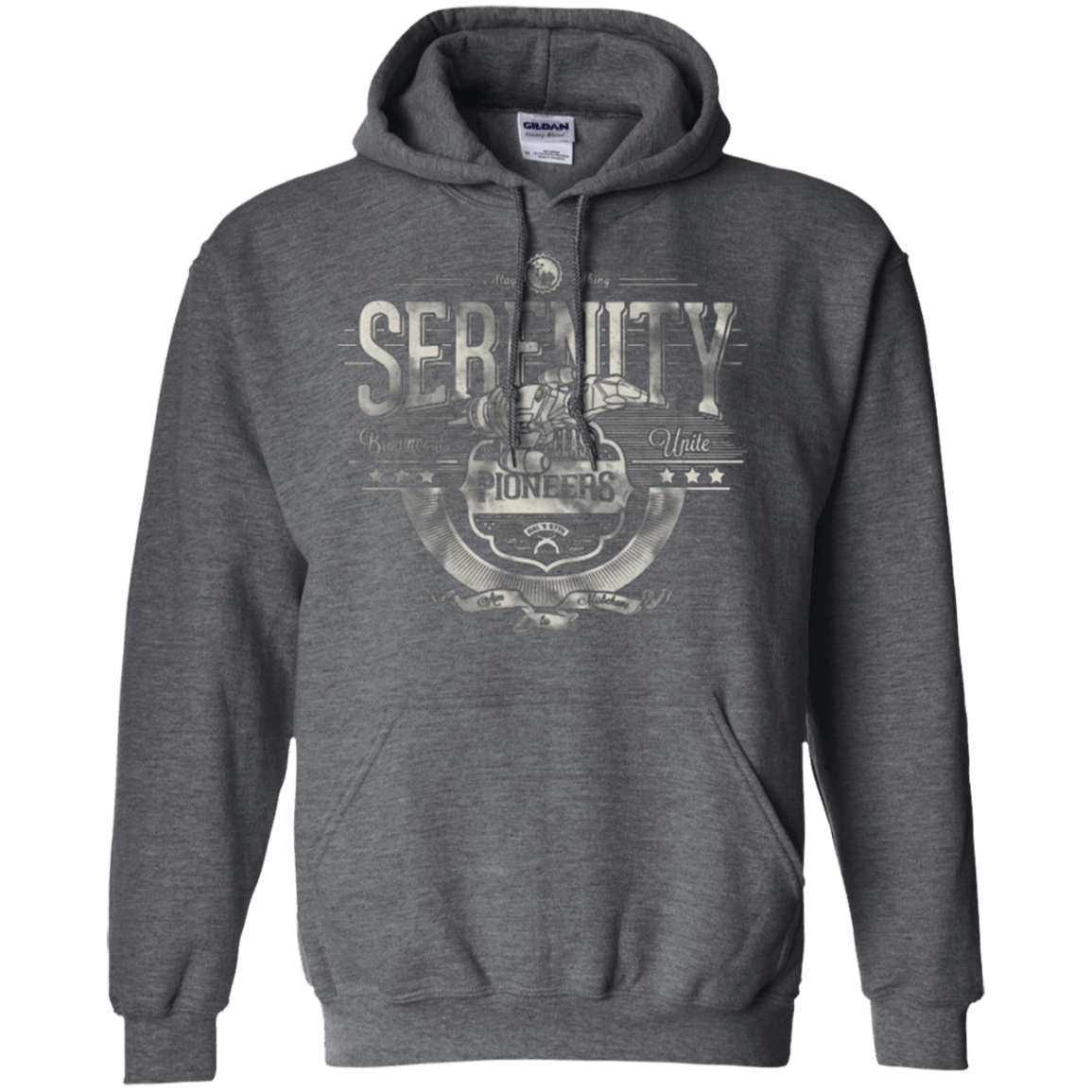 Sweatshirts Dark Heather / Small Space Pioneers Pullover Hoodie