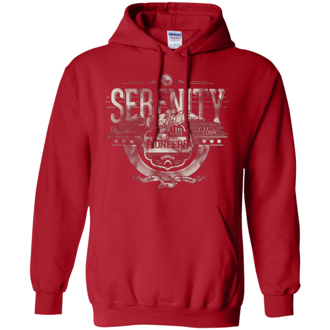 Sweatshirts Red / Small Space Pioneers Pullover Hoodie