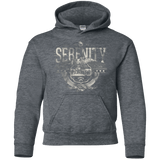 Sweatshirts Dark Heather / YS Space Pioneers Youth Hoodie