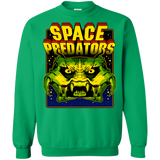 Sweatshirts Irish Green / S Space Predator Crewneck Sweatshirt