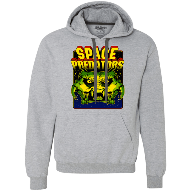 Sweatshirts Sport Grey / L Space Predator Premium Fleece Hoodie