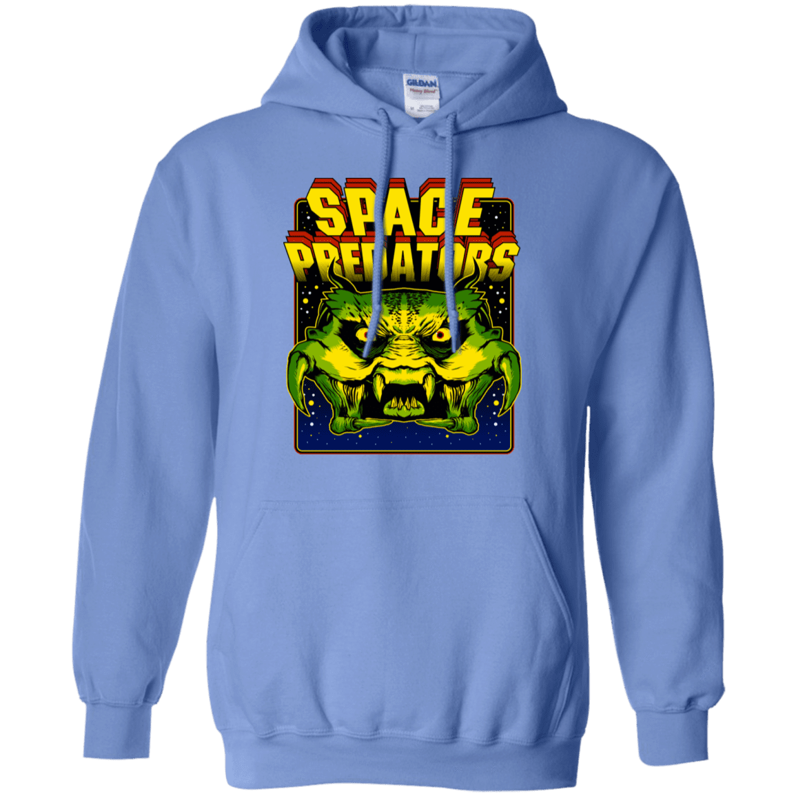 Sweatshirts Carolina Blue / S Space Predator Pullover Hoodie