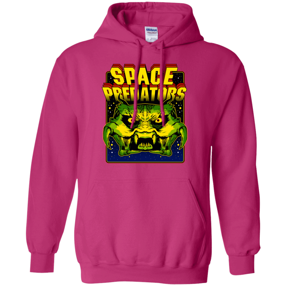 Sweatshirts Heliconia / S Space Predator Pullover Hoodie