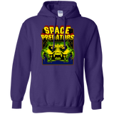 Sweatshirts Purple / S Space Predator Pullover Hoodie