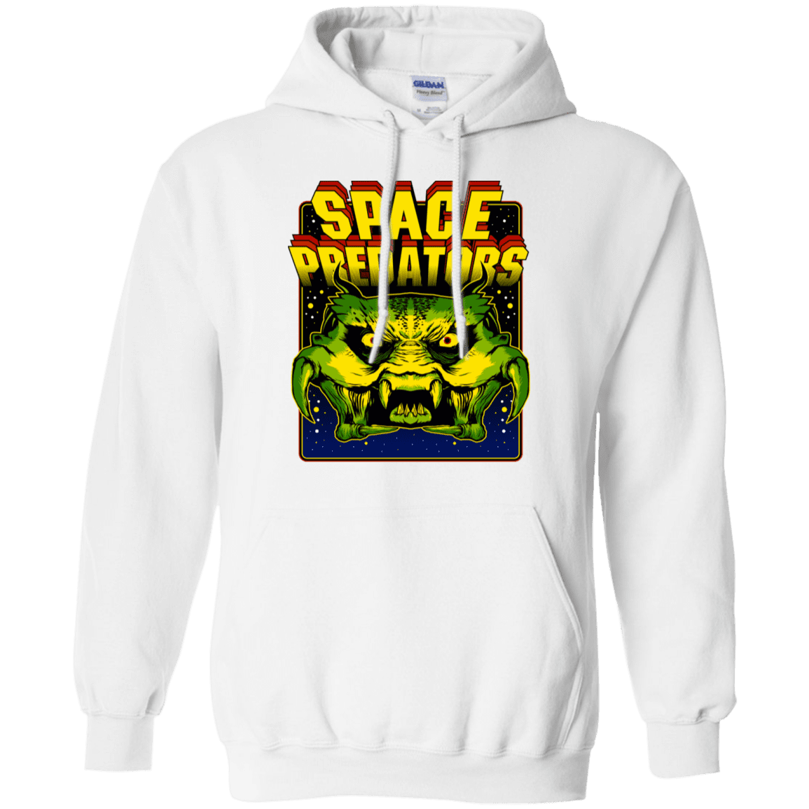 Sweatshirts White / S Space Predator Pullover Hoodie