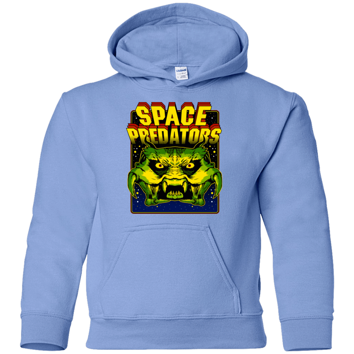 Sweatshirts Carolina Blue / YS Space Predator Youth Hoodie