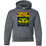 Sweatshirts Dark Heather / YS Space Predator Youth Hoodie