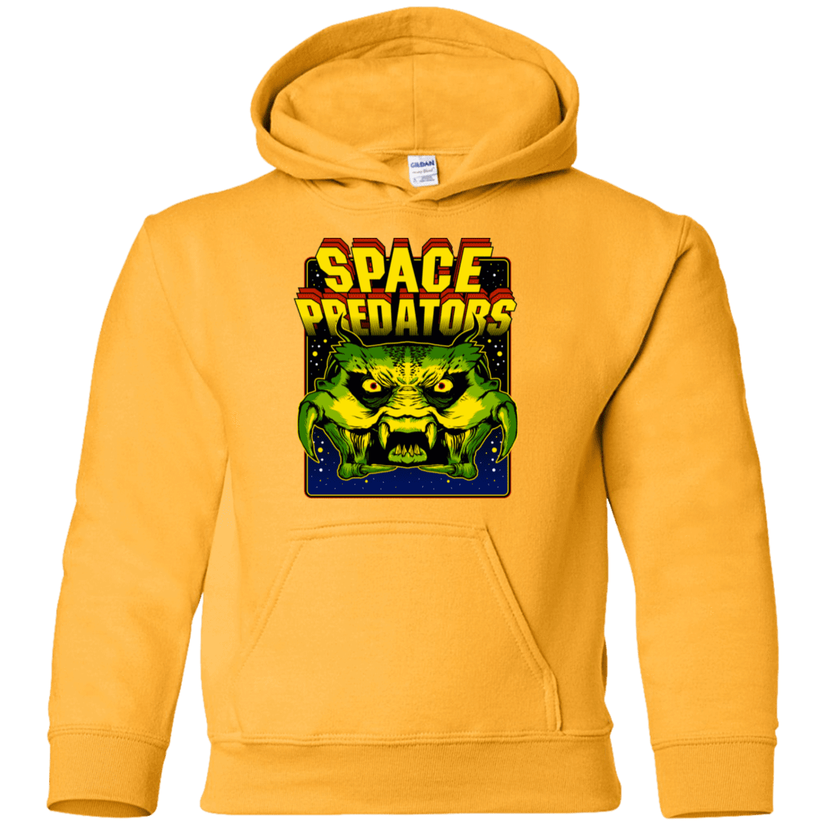 Sweatshirts Gold / YS Space Predator Youth Hoodie