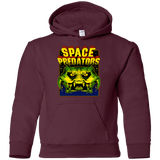 Sweatshirts Maroon / YS Space Predator Youth Hoodie