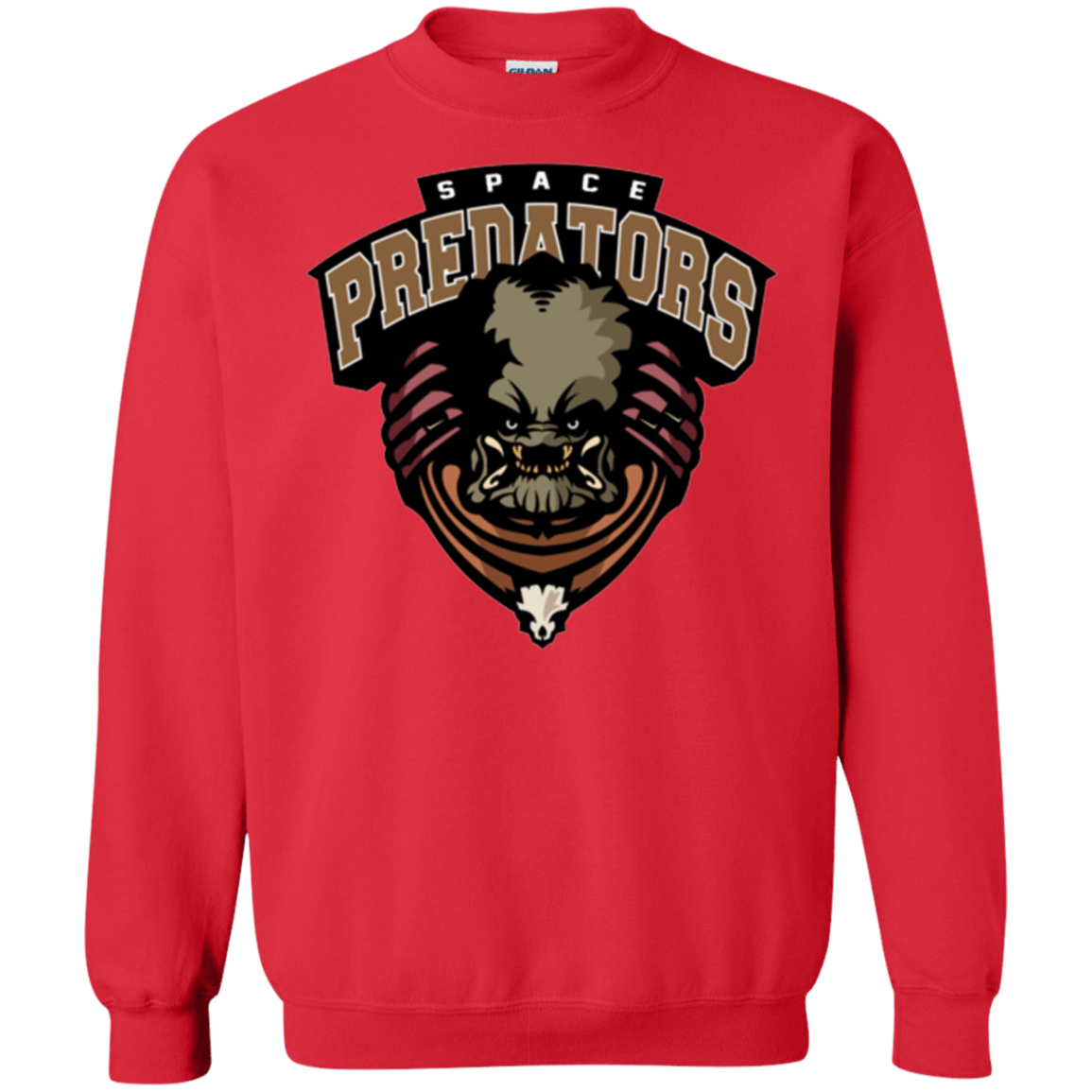 Sweatshirts Red / Small Space Predators Crewneck Sweatshirt