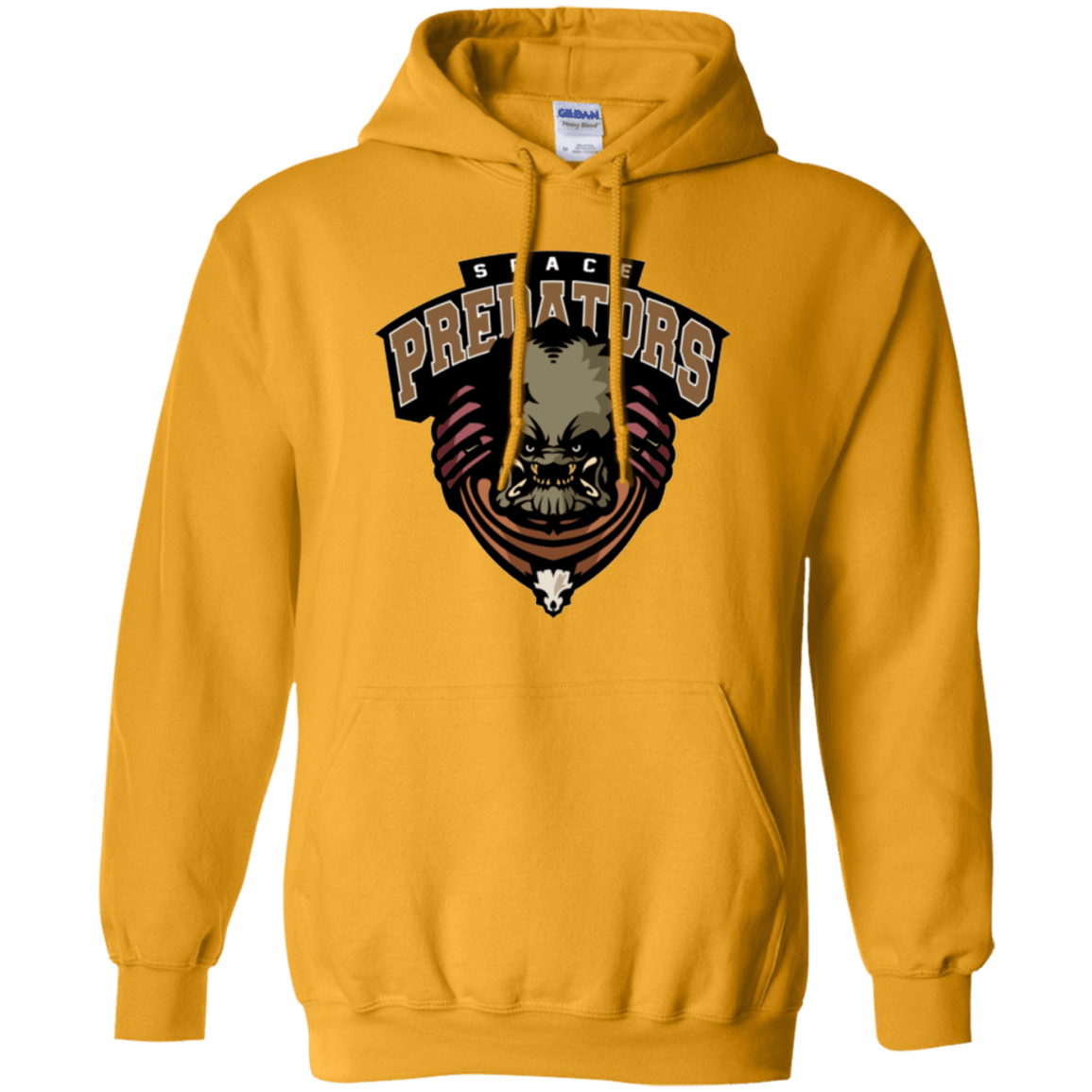 Sweatshirts Gold / Small Space Predators Pullover Hoodie