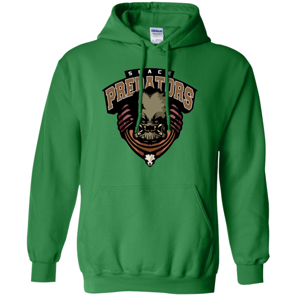 Sweatshirts Irish Green / Small Space Predators Pullover Hoodie