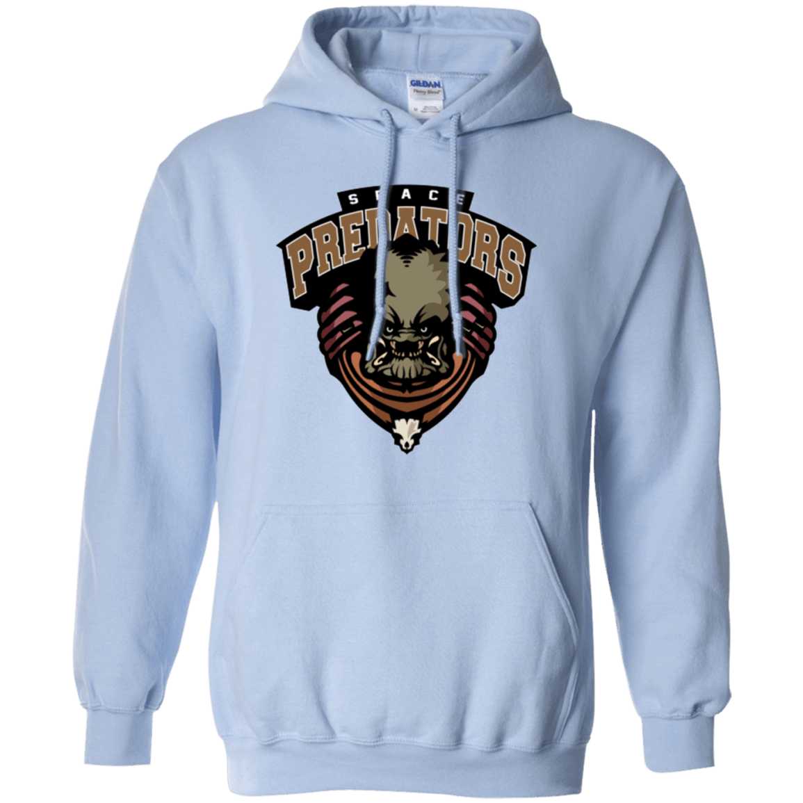 Sweatshirts Light Blue / Small Space Predators Pullover Hoodie