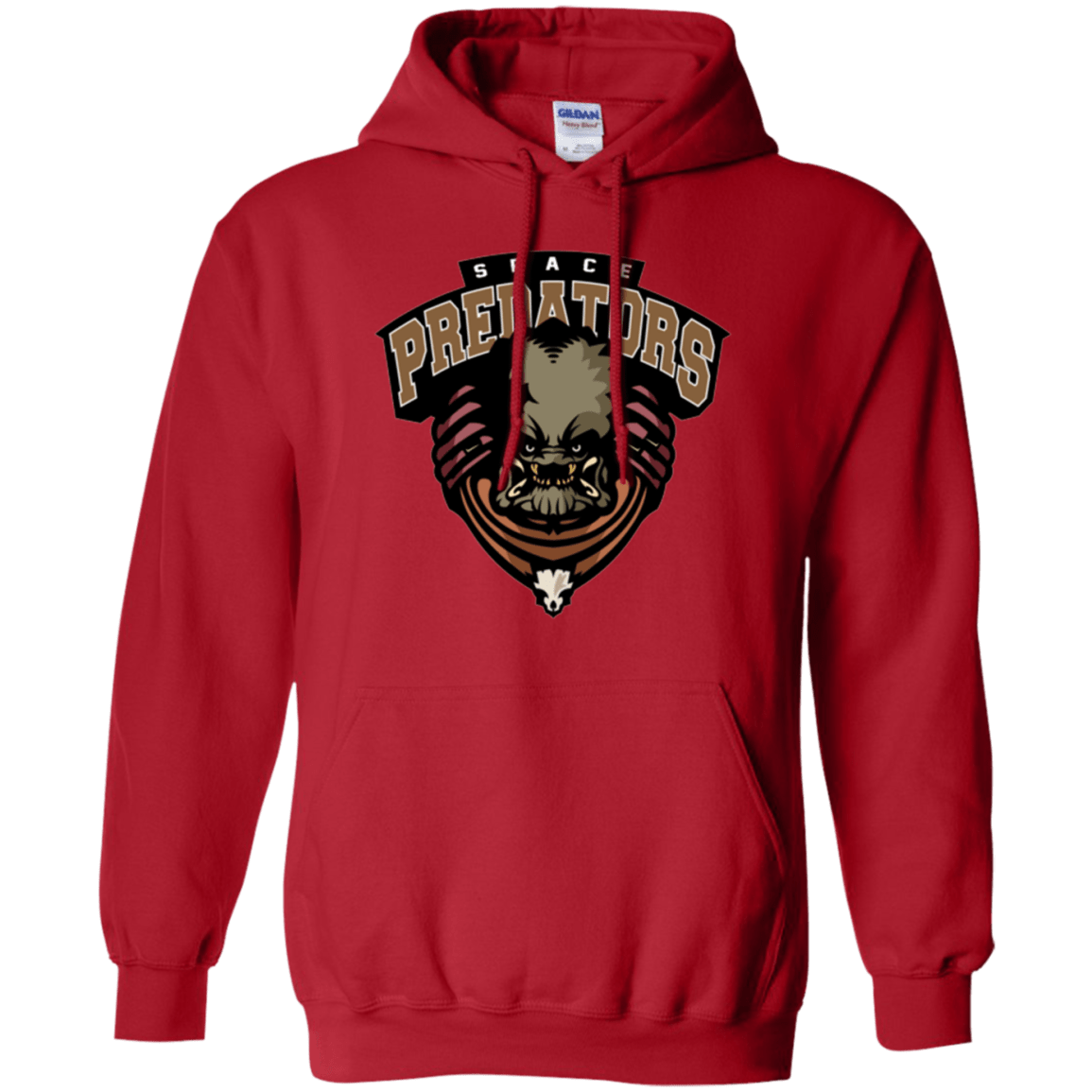 Sweatshirts Red / Small Space Predators Pullover Hoodie