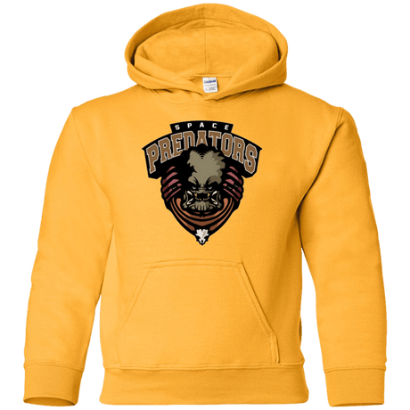 Sweatshirts Gold / YS Space Predators Youth Hoodie