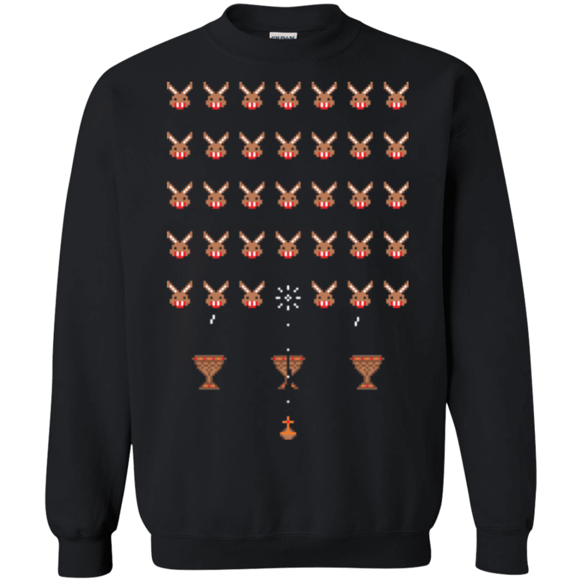 Sweatshirts Black / Small Space Rabbits Crewneck Sweatshirt