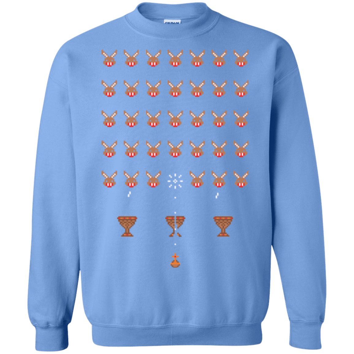 Sweatshirts Carolina Blue / Small Space Rabbits Crewneck Sweatshirt