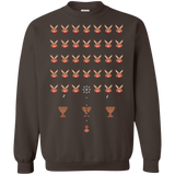 Sweatshirts Dark Chocolate / Small Space Rabbits Crewneck Sweatshirt