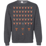 Sweatshirts Dark Heather / Small Space Rabbits Crewneck Sweatshirt