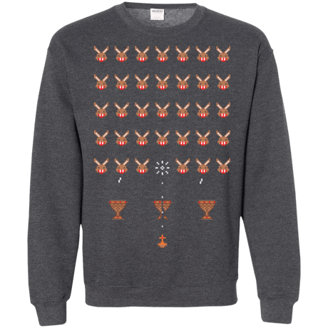 Sweatshirts Dark Heather / Small Space Rabbits Crewneck Sweatshirt