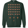 Sweatshirts Forest Green / Small Space Rabbits Crewneck Sweatshirt