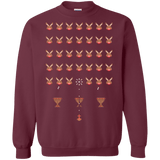 Sweatshirts Maroon / Small Space Rabbits Crewneck Sweatshirt