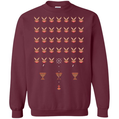 Sweatshirts Maroon / Small Space Rabbits Crewneck Sweatshirt