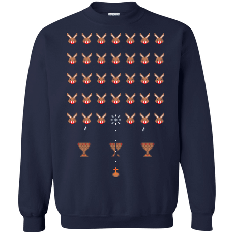 Sweatshirts Navy / Small Space Rabbits Crewneck Sweatshirt