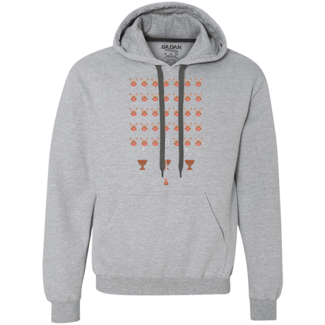 Sweatshirts Sport Grey / Small Space Rabbits Premium Fleece Hoodie