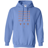 Sweatshirts Carolina Blue / Small Space Rabbits Pullover Hoodie