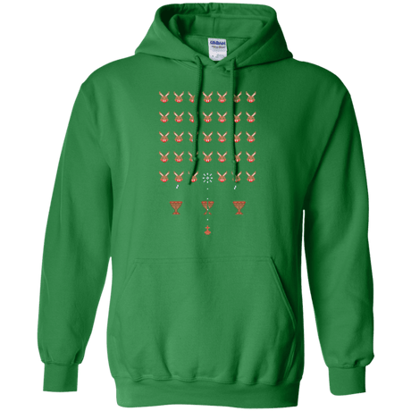 Sweatshirts Irish Green / Small Space Rabbits Pullover Hoodie