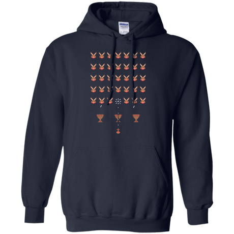 Sweatshirts Navy / Small Space Rabbits Pullover Hoodie