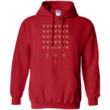 Sweatshirts Red / Small Space Rabbits Pullover Hoodie