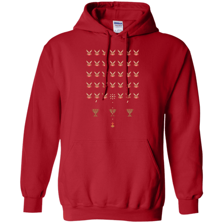 Sweatshirts Red / Small Space Rabbits Pullover Hoodie