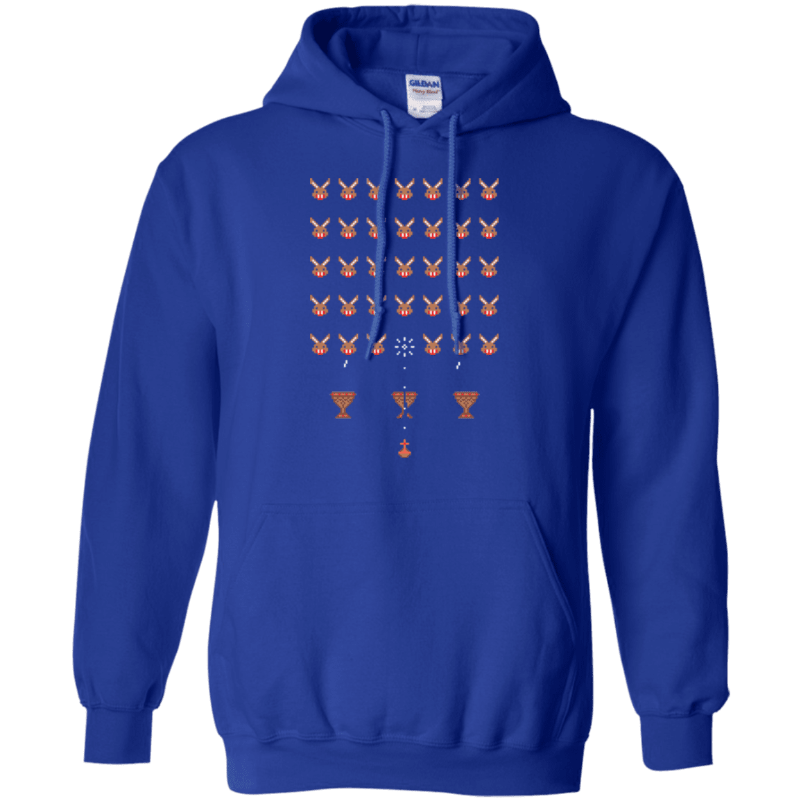 Sweatshirts Royal / Small Space Rabbits Pullover Hoodie