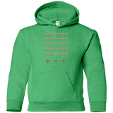 Sweatshirts Irish Green / YS Space Rabbits Youth Hoodie