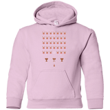 Sweatshirts Light Pink / YS Space Rabbits Youth Hoodie