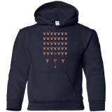 Sweatshirts Navy / YS Space Rabbits Youth Hoodie