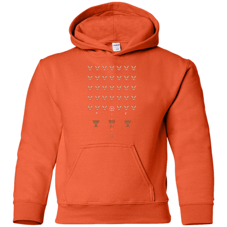 Sweatshirts Orange / YS Space Rabbits Youth Hoodie