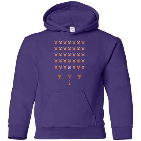 Sweatshirts Purple / YS Space Rabbits Youth Hoodie